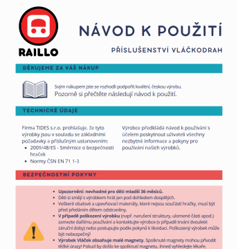 Stáhněte si návod k našim produktům ve formě PDF.