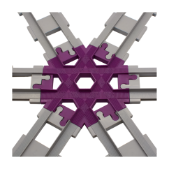 Křížení hvězda Duplo