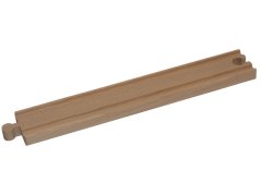 Dřevěná kolejnice rovná 25 cm