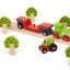 Bigjigs Rail Vagon s traktorem + 2 koleje
