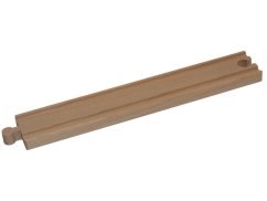 Dřevěná kolejnice rovná 23 cm