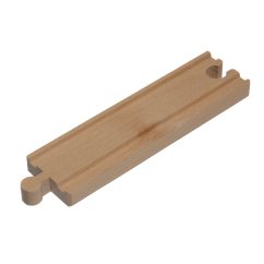 Dřevěná kolejnice rovná 16 cm