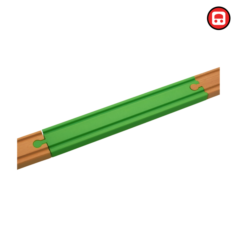 3D Rovná kolejnice - 25 cm