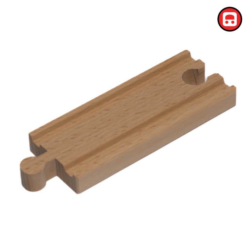 Dřevěná kolejnice rovná 11 cm