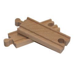 Dřevěná kolejnice rovná 11 cm