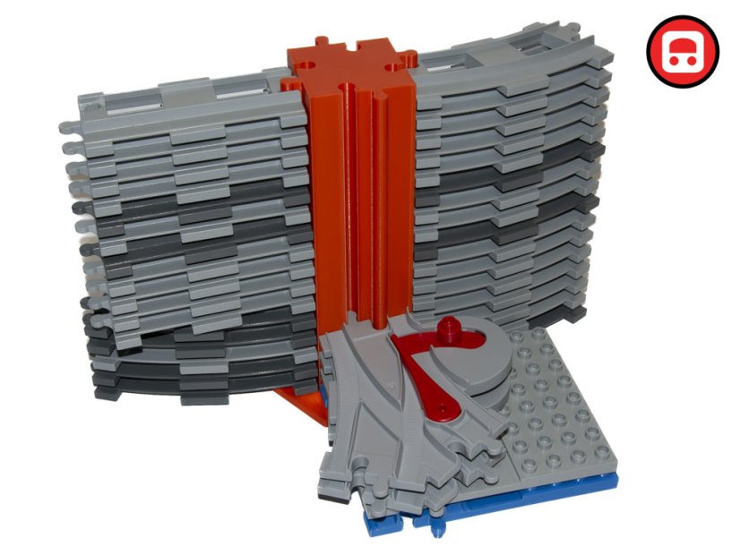 Organizér pro kolejnice pro Lego® Duplo XL