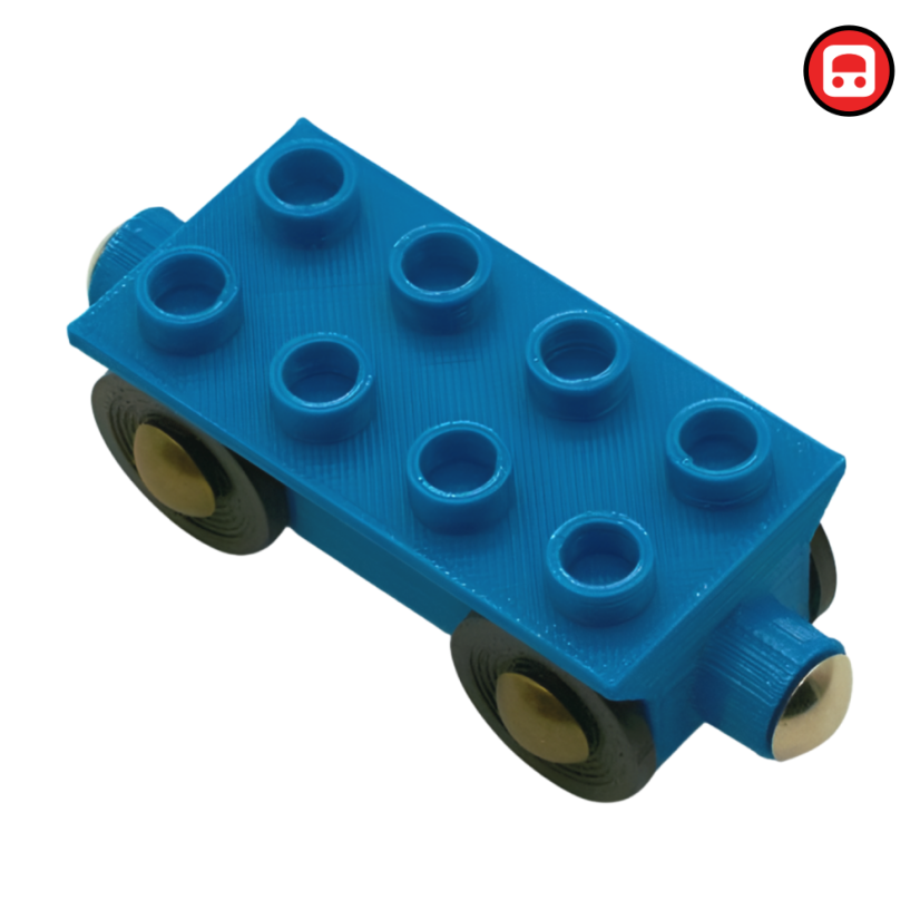 Vláček 4x2 - velké kostky