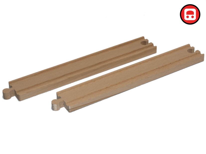 Raillo Dřevěná kolejnice rovná 23 cm
