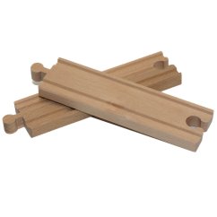 Dřevěná kolejnice rovná 16 cm